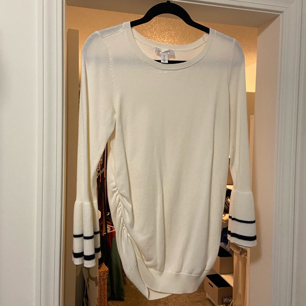 Cream Maternity Sweater